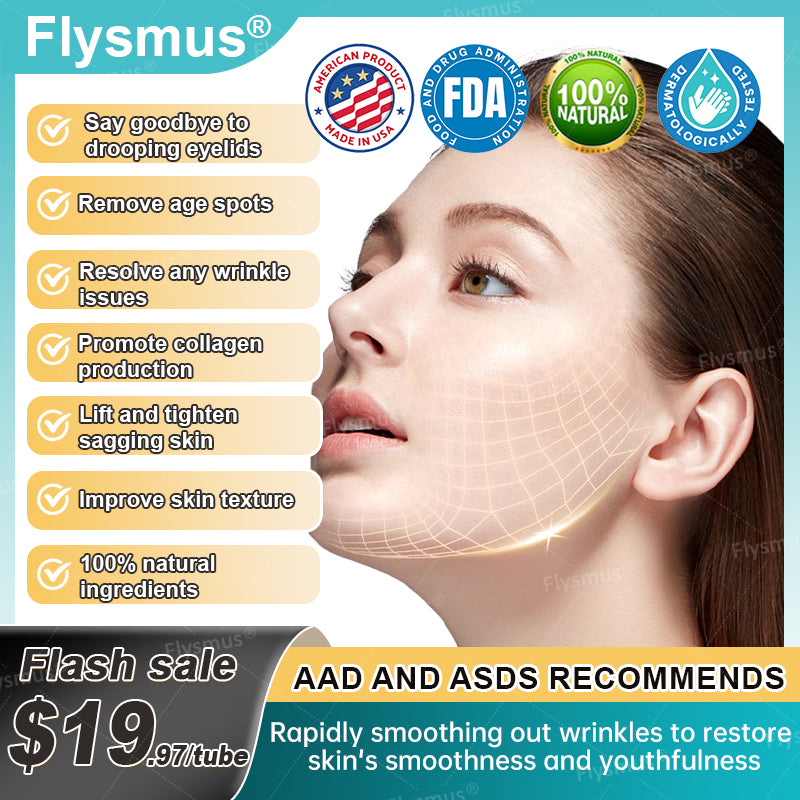 Flysmus® Botox Jellyfish Venom Peptide Nanoliposome Sculpting Anti-Wrinkle Cream – Hot Seller! 🔥Limited-Time Offer: Save 40%!
