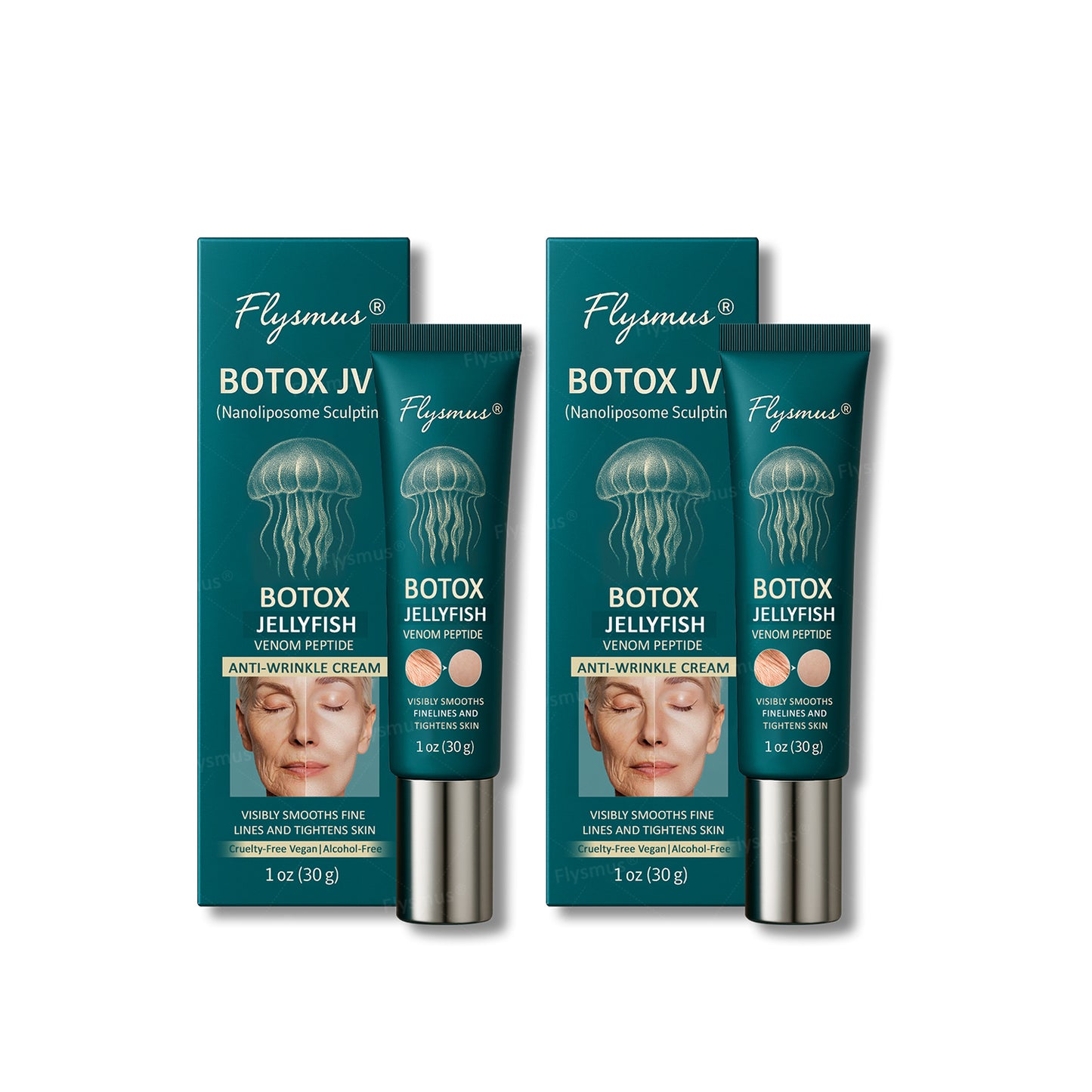 Flysmus® Botox Jellyfish Venom Peptide Nanoliposome Sculpting Anti-Wrinkle Cream – Hot Seller! 🔥Limited-Time Offer: Save 40%!