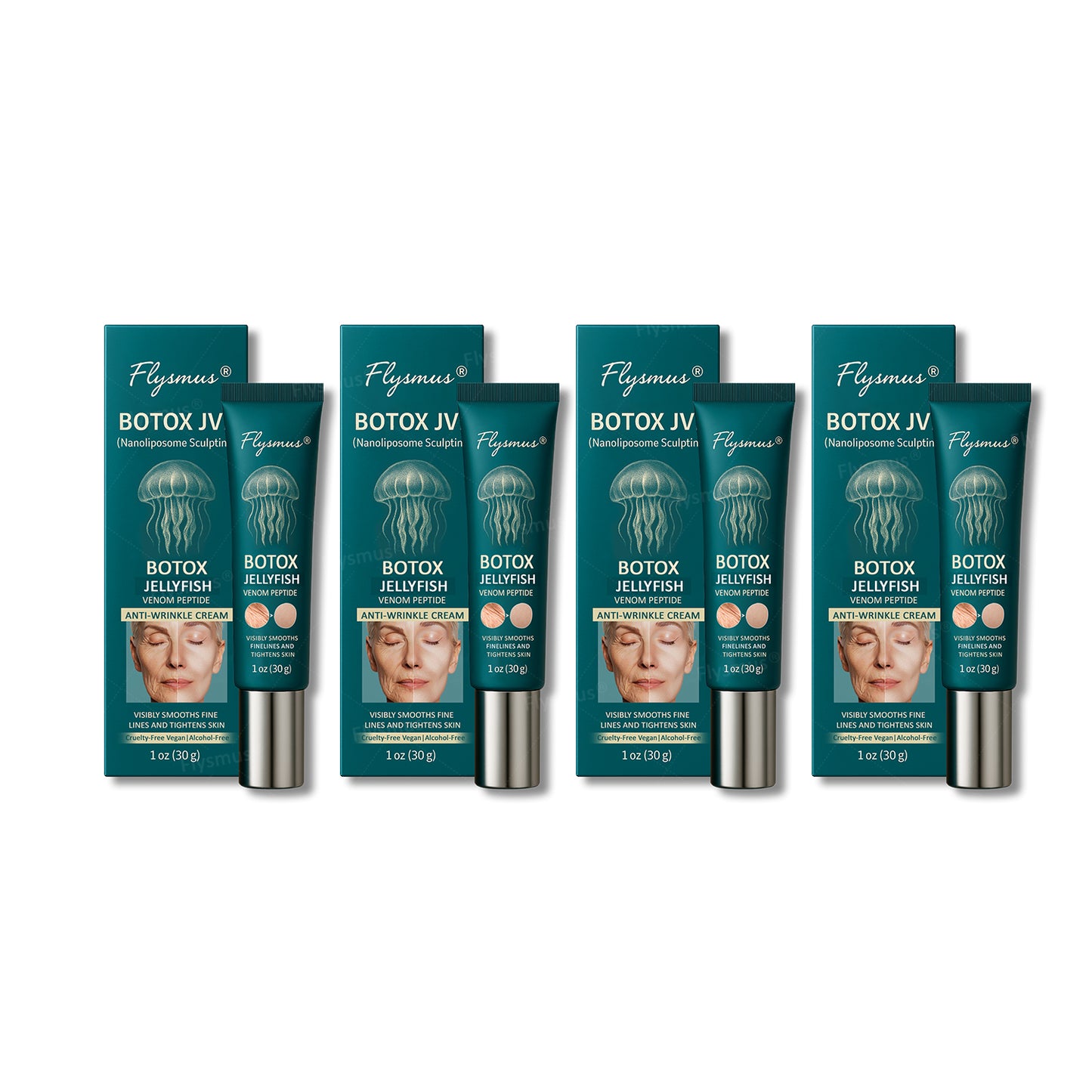 Flysmus® Botox Jellyfish Venom Peptide Nanoliposome Sculpting Anti-Wrinkle Cream – Hot Seller! 🔥Limited-Time Offer: Save 40%!
