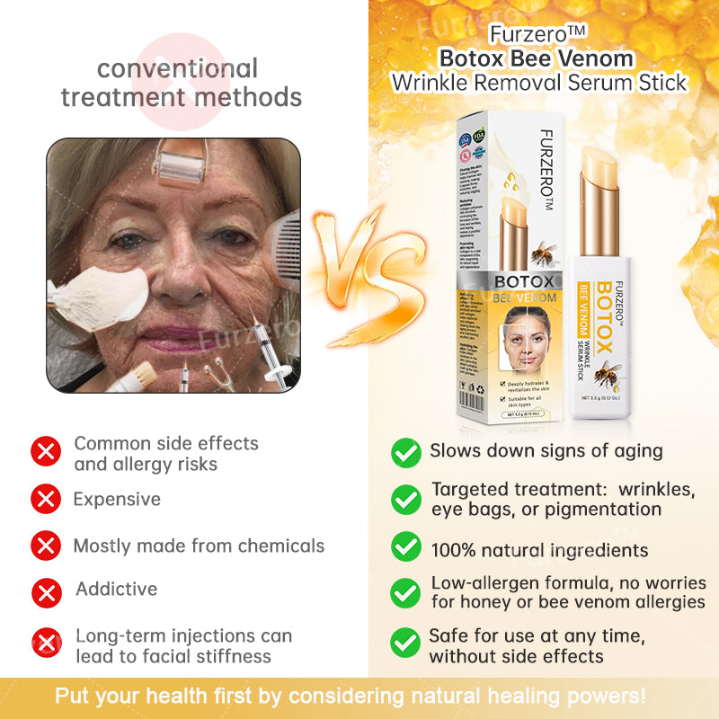 šØāāļøMade and Shipped from USAā
Furzero⢠Botox Bee Venom Wrinkle Removal Serum Stickš„Last Day Promotion 70% OFF