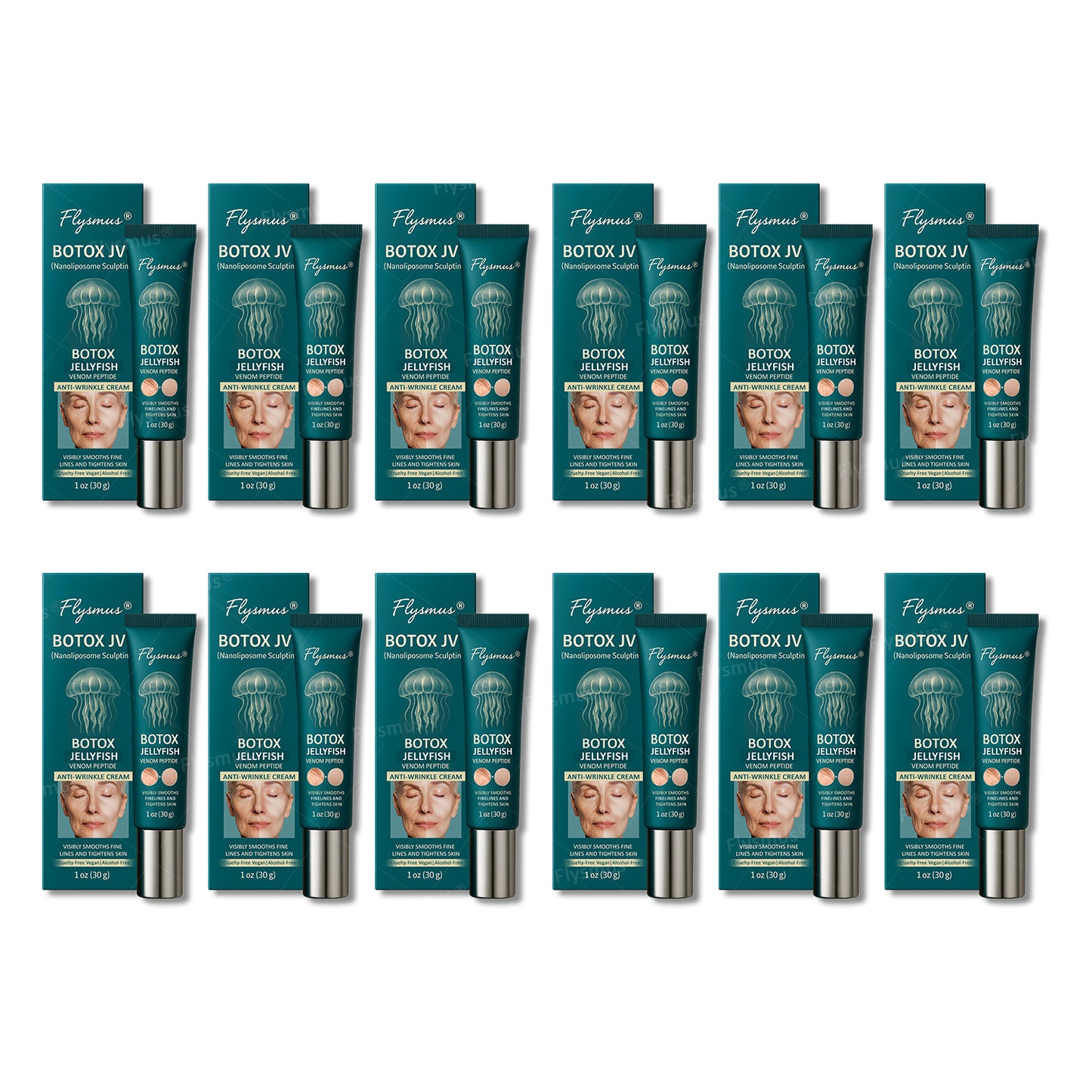 Flysmus® Botox Jellyfish Venom Peptide Nanoliposome Sculpting Anti-Wrinkle Cream – Hot Seller! 🔥Limited-Time Offer: Save 40%!