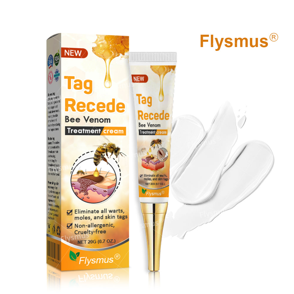🌿Flysmus® Tag Recede Bee Venom Treatment Cream-LAST DAY 70% OFF-Maximize Skin Renewal