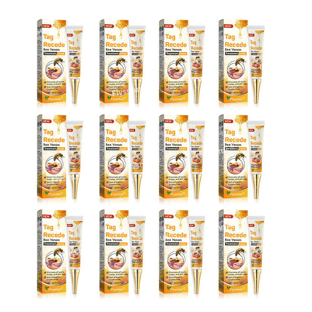 🌿Flysmus® Tag Recede Bee Venom Treatment Cream-LAST DAY 70% OFF-Maximize Skin Renewal