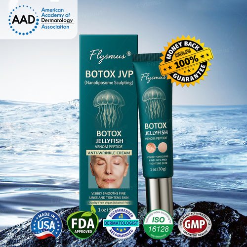 Flysmus® Botox Jellyfish Venom Peptide Nanoliposome Sculpting Anti-Wrinkle Cream – Hot Seller! 🔥Limited-Time Offer: Save 40%!
