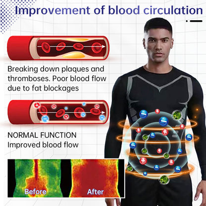 💪Sugoola™ Far-Infrared Tourmaline Magnetic Mens Undershirt