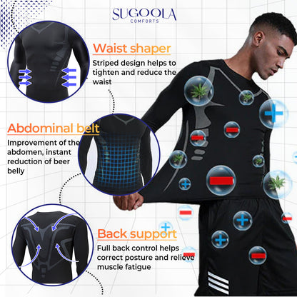 💪Sugoola™ Far-Infrared Tourmaline Magnetic Mens Undershirt