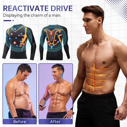 💪Sugoola™ Far-Infrared Tourmaline Magnetic Mens Undershirt