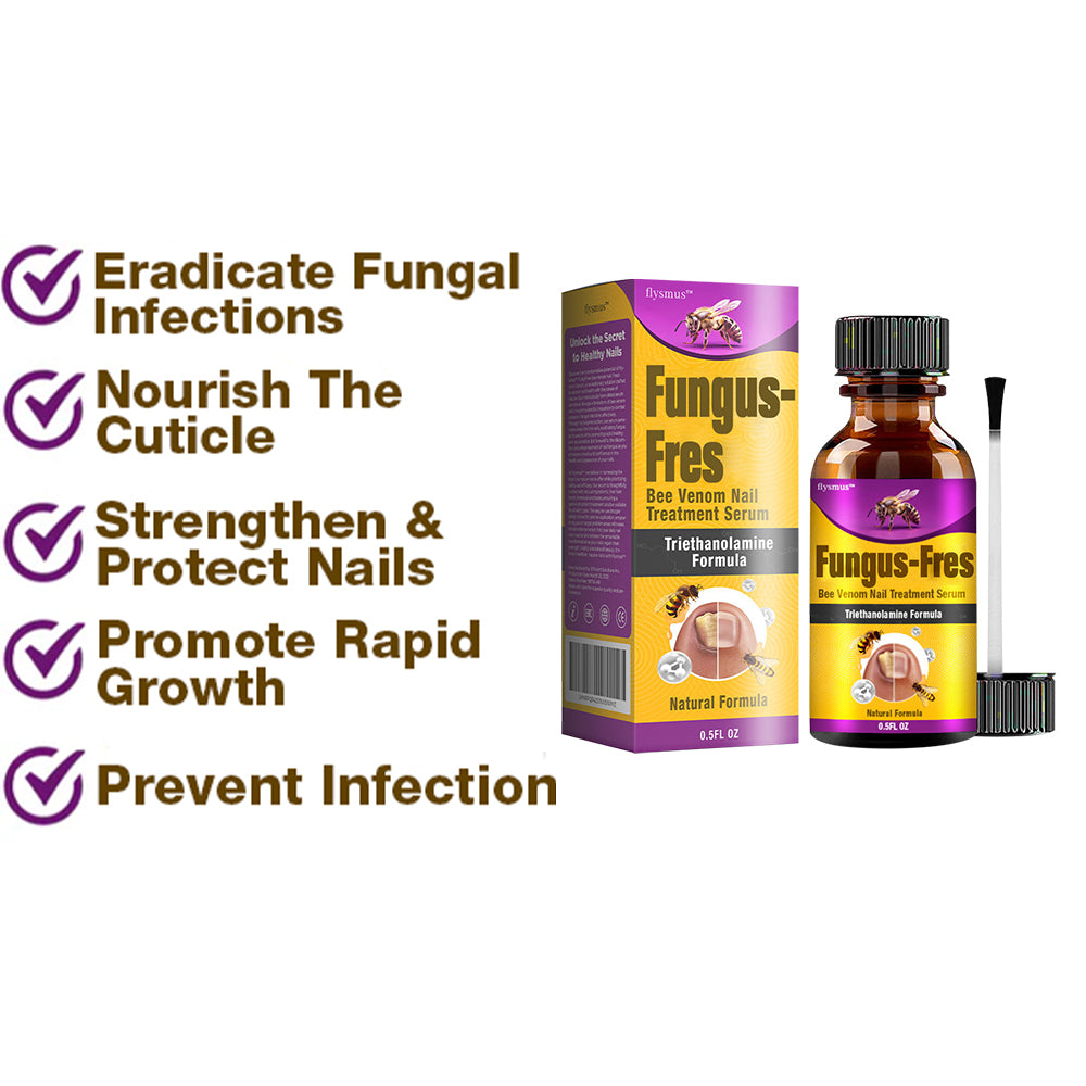 🐝flysmus™ Fungus-Fres Bee Venom Nail Treatment Serum