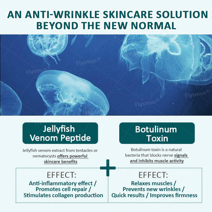 💖👨‍⚕️Flysmus® Botox Jellyfish Venom Peptide Nanoliposome Sculpting Anti-Wrinkle Cream – Hot Seller! 🔥Limited-Time Offer: Save 40%!