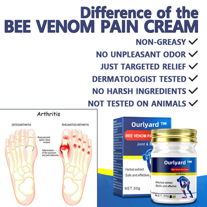 Ourlyard™ New Zealand Bee Venom Joint and Bone Therapy Advanced Cream-