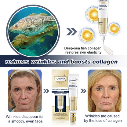 💝Flysmus™ Collagen Peptides Wrinkle Removal Cream - Last Day Promotion 70% OFF