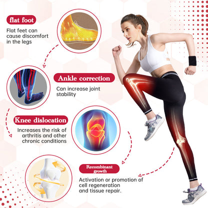 💪Sugoola™ HeightBoost Far Infrared Titanium Ion Arch Correction Insoles