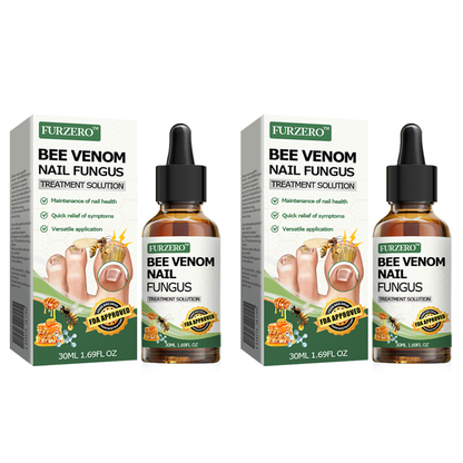 👩‍⚕️Furzero™ Bee Venom Nail Fungus Treatment Solution(For All Kinds Of Nail Diseases✅For Healthier Nail Growth)