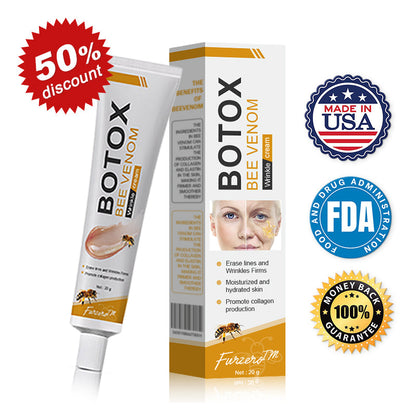 🥇👨‍⚕️Made and Shipped from the USA✅Furzero™ Botox Bee Venom Wrinkle Removal Cream-Last Day Promotion 70% OFF