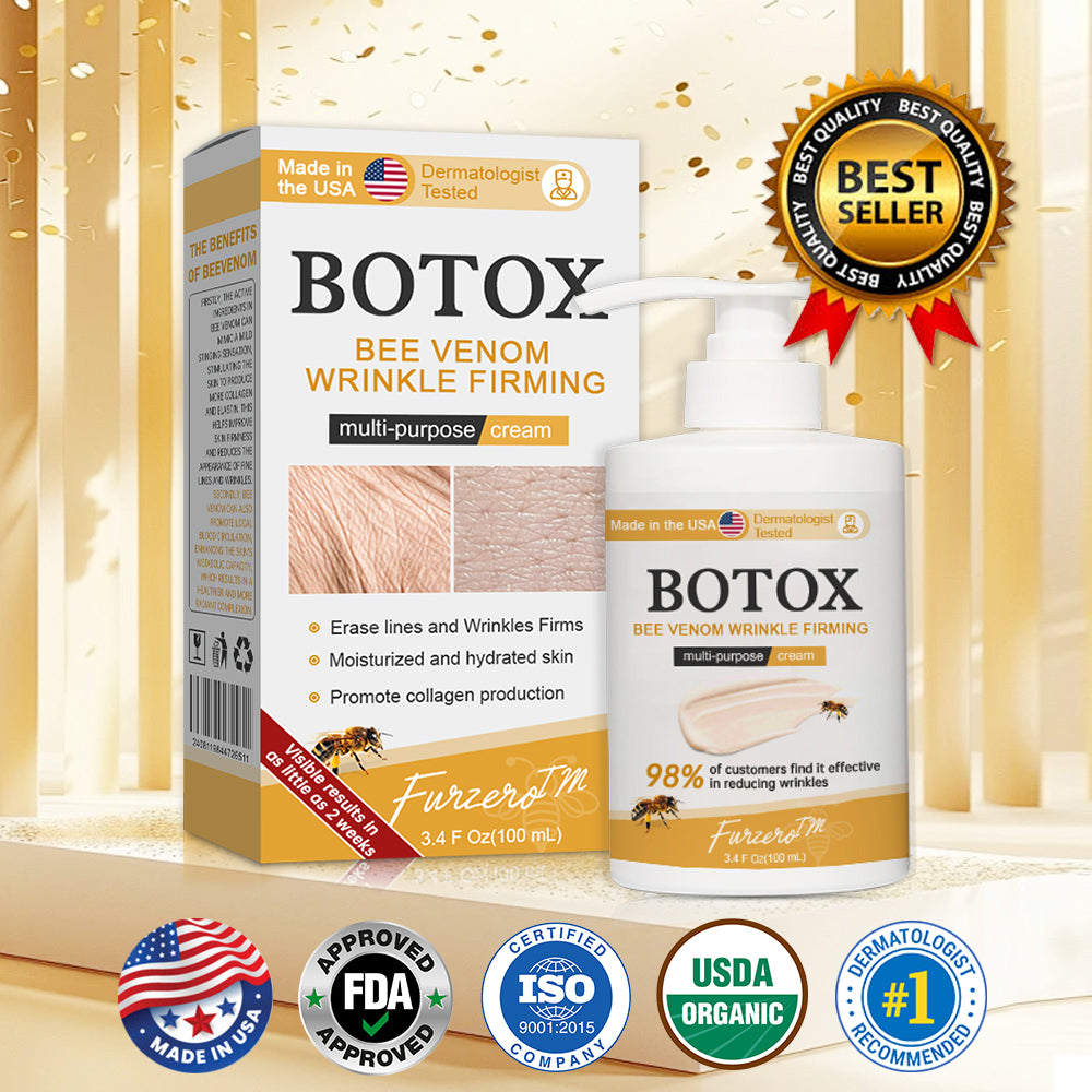 （✅Made and shipped from the USA👨‍⚕️) Furzero™ Botox Bee Venom Wrinkle Firming Multi-Purpose Cream