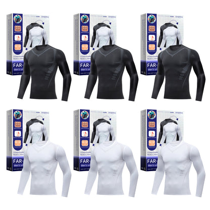 Sugoola™ Far-Infrared Tourmaline Therapy Gynecomastia Mens Undershirt