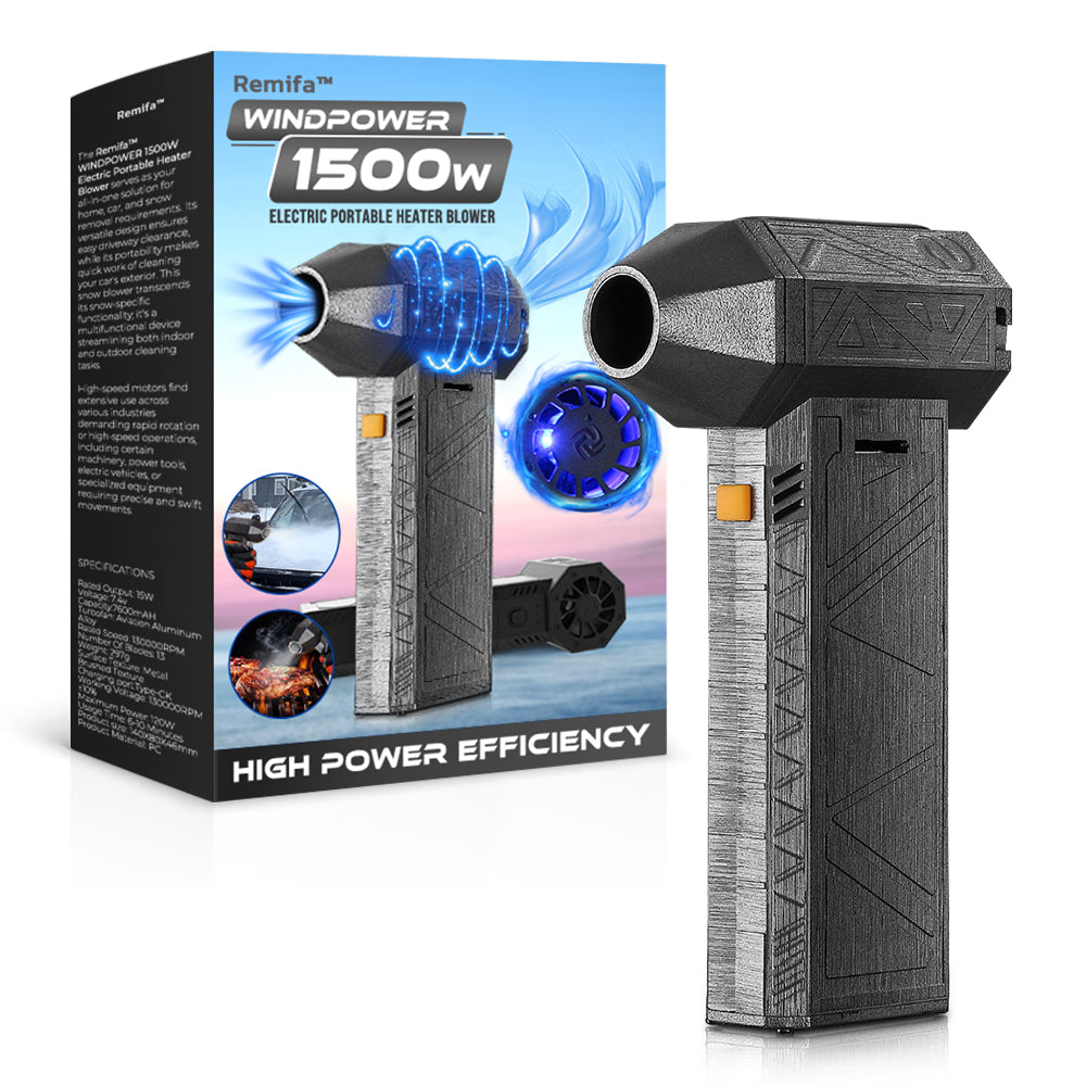 Remifa™ WINDPOWER-1500W Electric Portable Heater Blower