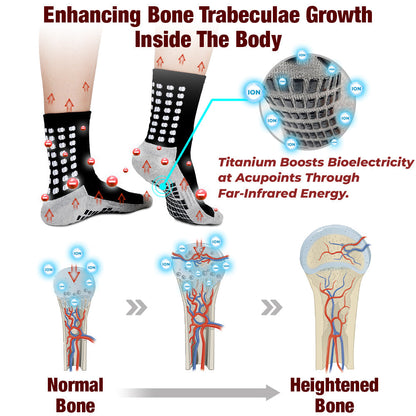 GFOUK™ PeakGrowth Far Infrared Heightening Tourmaline Socks