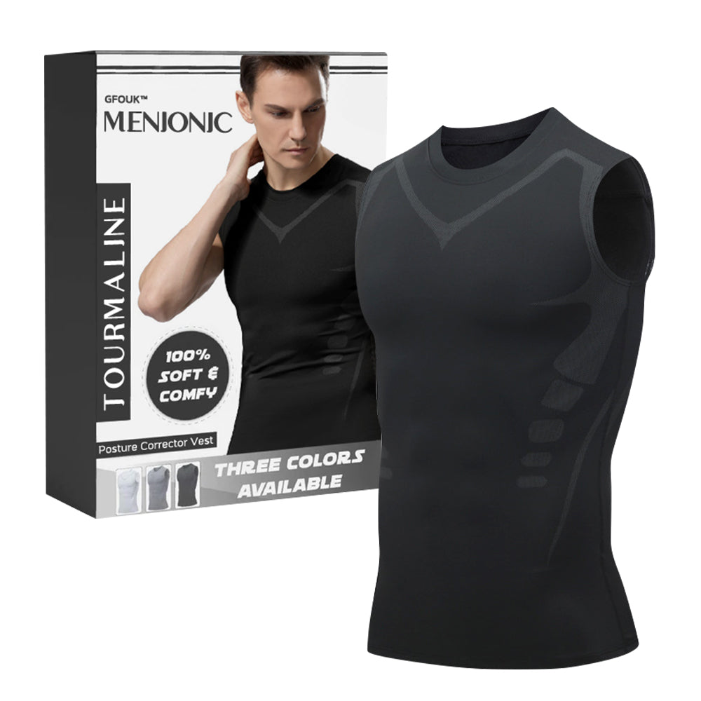 Sugoola™ MENIONIC Tourmaline PostureCorrector Vest
