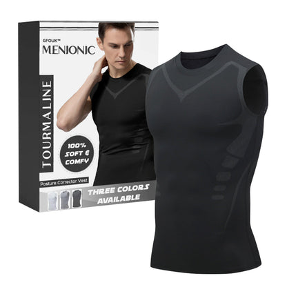 Sugoola™ MENIONIC Tourmaline PostureCorrector Vest