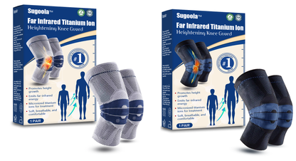 💪🏻Sugoola™ Far Infrared Titanium Ion Heightening Knee Guard